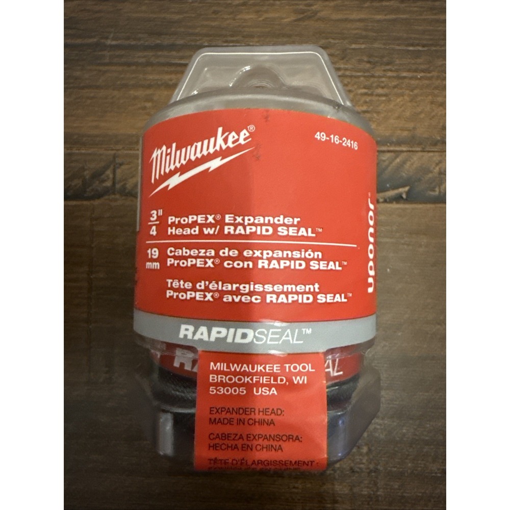 Milwaukee Tool 49-16-2416 3/4 In. Propex Expander Head With Rapid Seal For M12